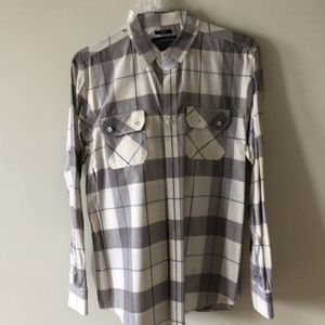 American Rag Mens Long Sleeve Woven Size Large.